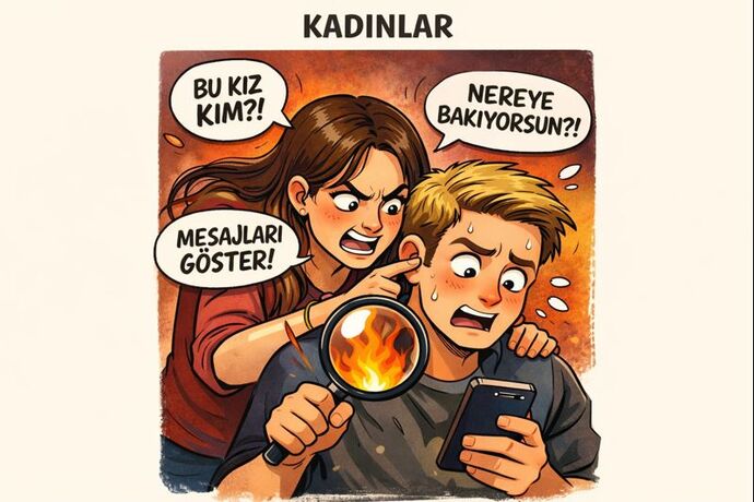 Kadınlar erkeklerden daha mı kıskanç?