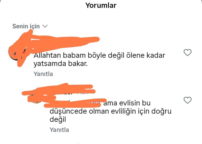 Kocamın yorumuna çok sinir oldum bakar mısınız?