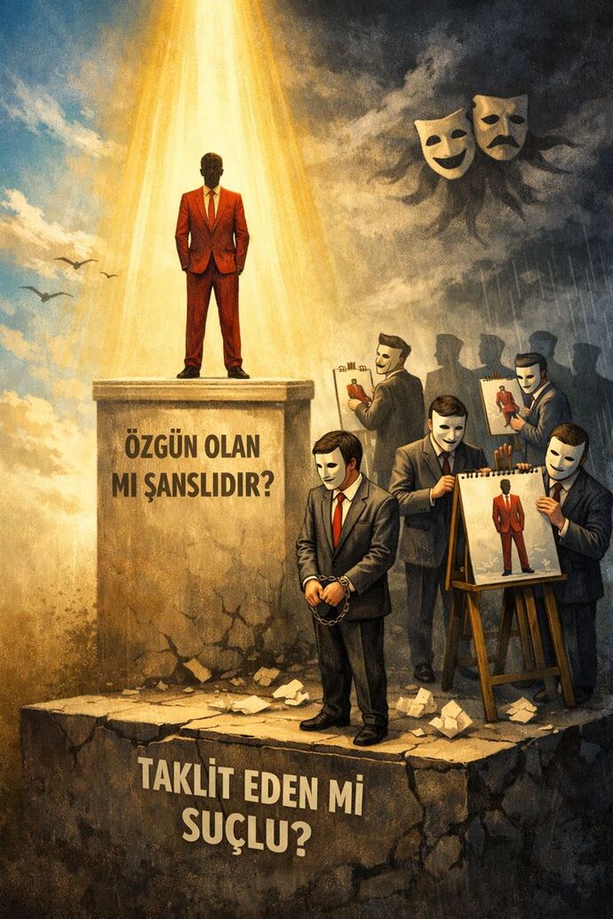 Taklit eden mi suçlu, yoksa taklit edilecek kadar özgün olan mı şanslıdır?