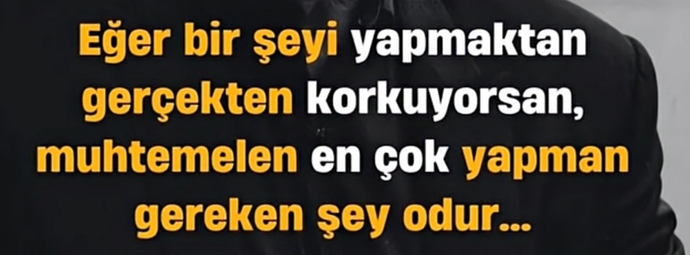 Yapmaktan çok korktuğunuz bir şeyi inadına yaptınız mı hiç?