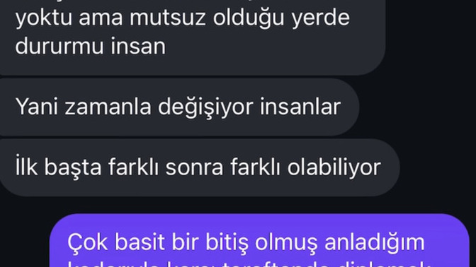 Eski sevgiliyle fake hesaptan konuşmak?