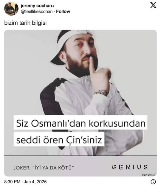 Tarih sevgin 10 üzerinden kaçtır?