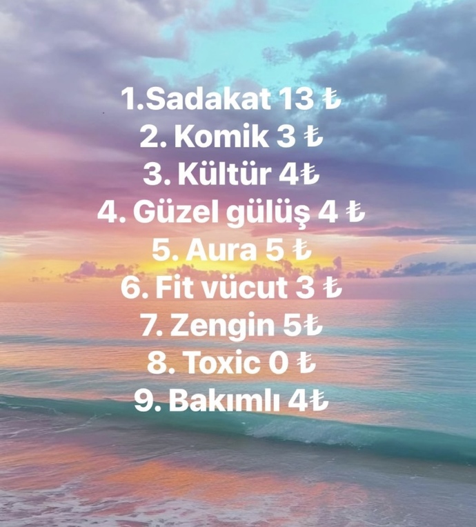 20 ₺ ile hayalinizdeki sevgiliyi nasıl oluştururdunuz?