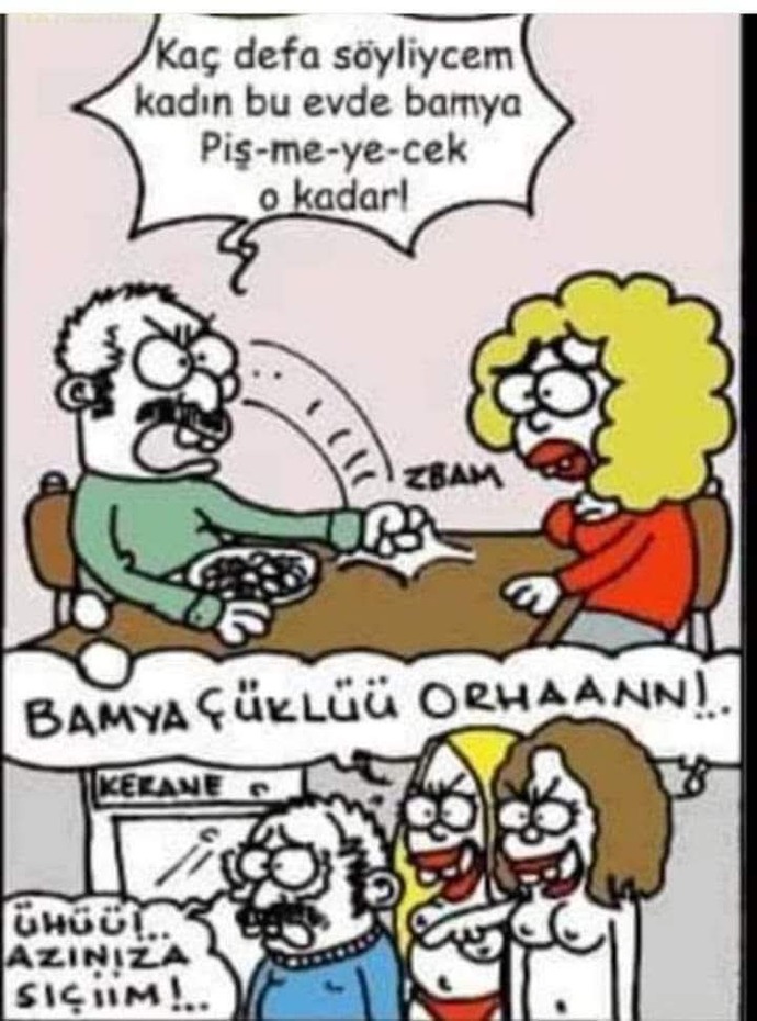Bamya sevmeyen adama saygı duymak mı lazım yoksa abartıyor mu sizce?