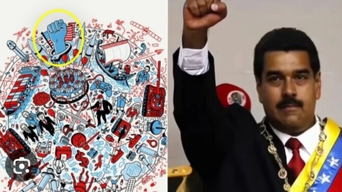 The Economist 2026 kapağındaki bu zincirlenmiş el Maduro'yu mu temsil ediyor?