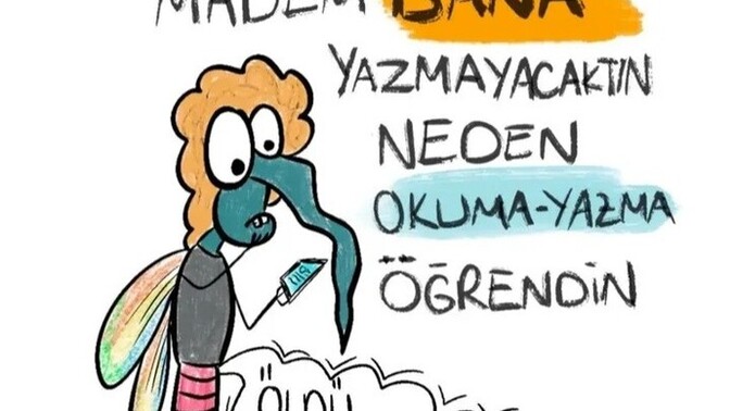 Yazana mı yazarsın sadece?