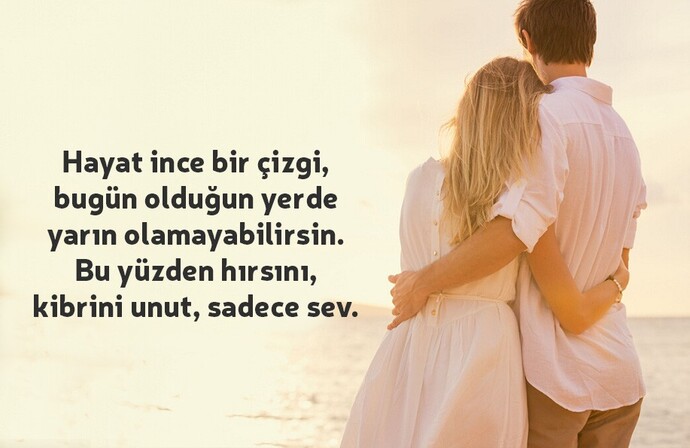 Size iyi gelen birisi var mı?