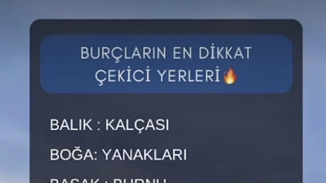 Senin Burcunda Hangi Özellik Parlıyor? Burçların Çekici Yerleri?