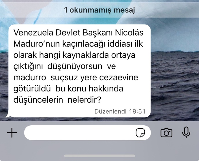 Sevgilimin Bana Yazmak İçin Bahanesi Peki?