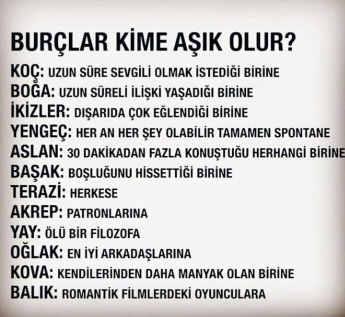 Burçlar kime aşık olur, hangi burç hangi tip insana çekilir?