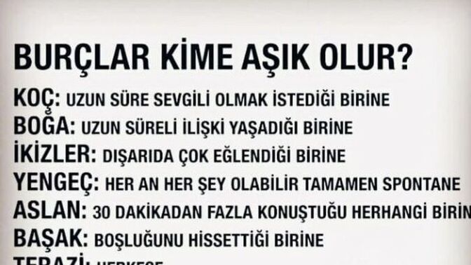 Burçlar kime aşık olur, hangi burç hangi tip insana çekilir?
