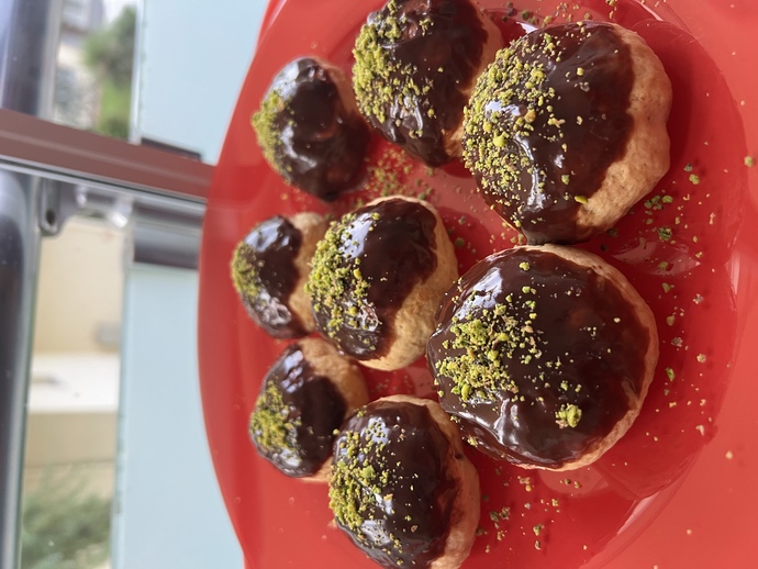 Kestane dolgulu çikolata soslu kurabiye hiç denediniz mi?