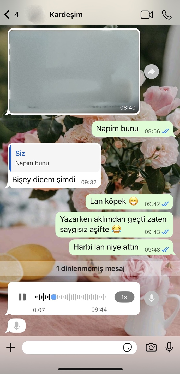 Kardeşinle konuşurken dilinin ayarı bozulur mu?