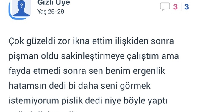 Adam 18 yaş altındaki kıza tec*avüz etmiş, burada nasıl anlatabiliyor?