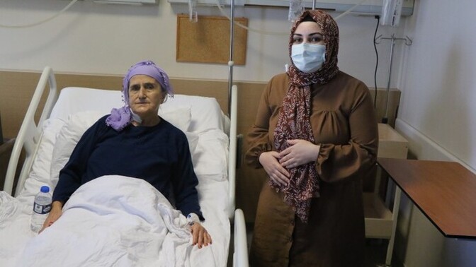 Giresun’da bir gelin kaynanasına ciğerini verdi… ❤️ Peki siz, bir insanın hayatı söz konusu olsa organınızı bağışlar mıydınız?
