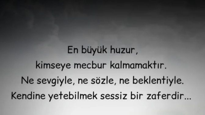 En büyük huzur nedir?