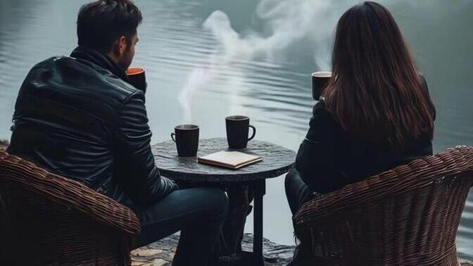 Bu manzarada ile seninle çay mı, yoksa kahve mi içerdik söyleyelim mi?