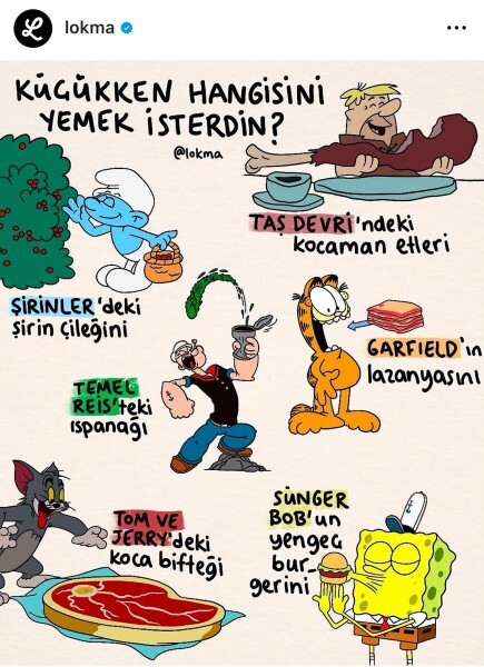 Küçükken hangisini yemek isterdin?