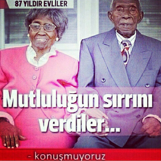 Mutlu bir evliliğin sırrı sizce nedir?