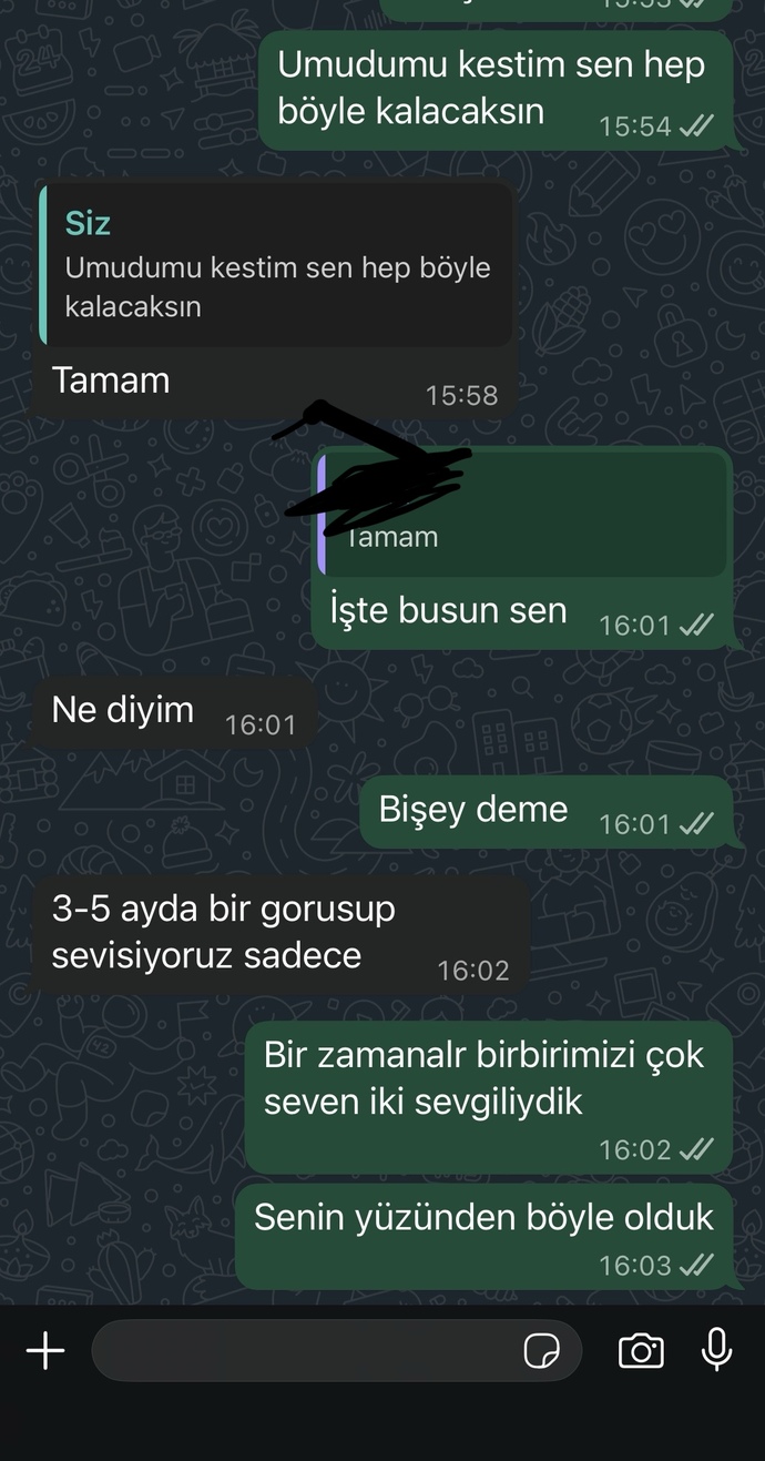 Sizce eski sevgilimi engellemeli miyim?