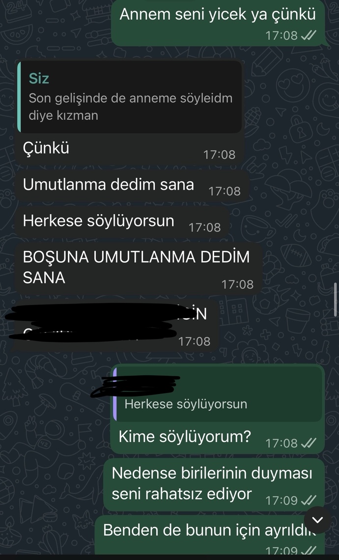 Sizce eski sevgilimi engellemeli miyim?