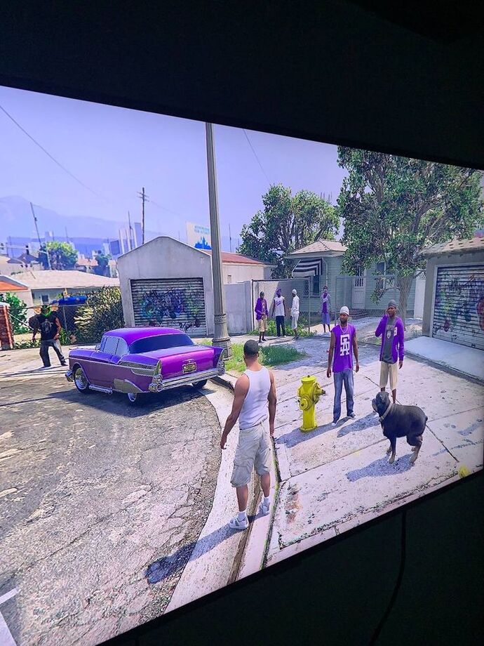 GTA5 de Grove Street mahallesini ziyaret ediyor musunuz?