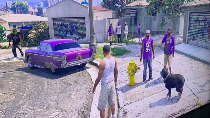 GTA5 de Grove Street mahallesini ziyaret ediyor musunuz?