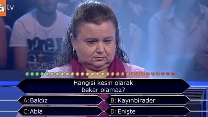 Hangisi kesin olarak bekar olamaz?