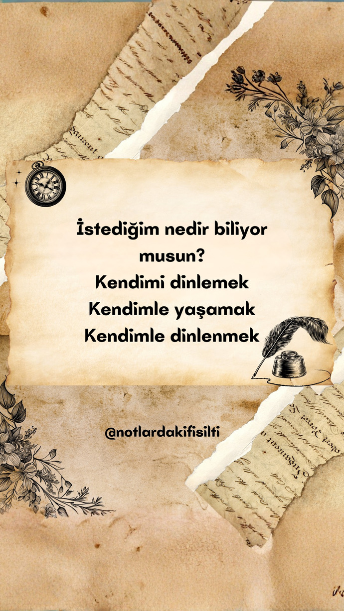 Senin istediğin nedir?