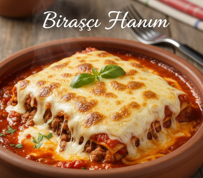 Domates soslu kıymalı kaşarlı su böreği tarifi isteyen var mı, nasıl olmuş sizce 😋?