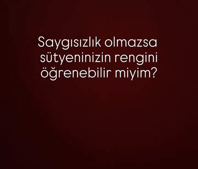 Ahlaksız teklifleri terbiyeli cümlelerle yapabilir misiniz 😂?