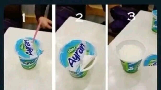 Ayranı hangi numaraya göre içersin?