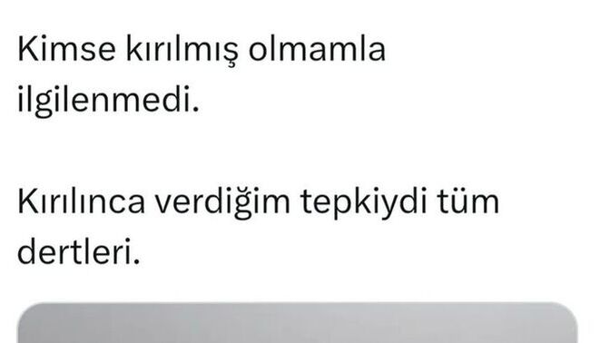 Kırıldığını anlatmak, neden sorun oluyor?