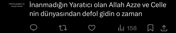 Dinsiz insanlara düşmanlık besliyor musunuz?