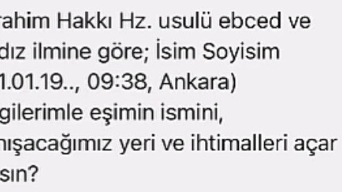 Gelecekteki eşimi yaş, isim ve tanışma yılıyla gerçekten öğrenebilir miyim 🤔?