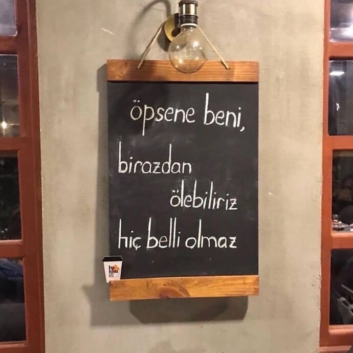 Öpmek istediğiniz biri var mı?