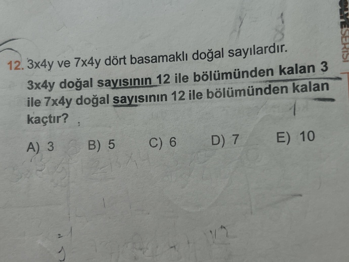 Matematik Sorusunu Yapabilen?