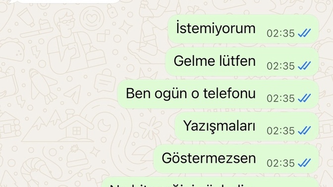 Eski sevgilim bana umursamaz ve kötü davranıyordu ayrıldım 2 hafta önce şimdide arayıp duruyor bunları yazmış?