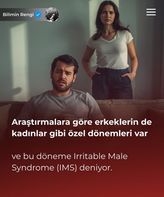 Erkeklerin de özel dönemleri var mı?