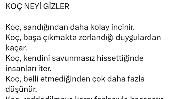 Burcunuza göre sizin gizlediğiniz şeyler nelerdir, öğrenmek ister misiniz?