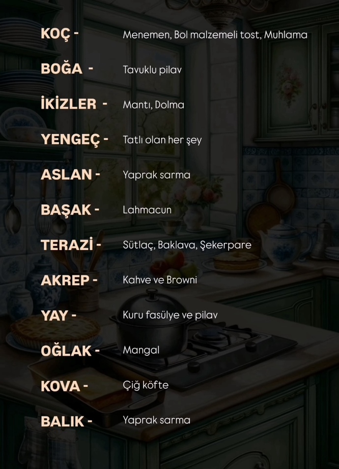 Burçların Asla Hayır Diyemeceği Şeyler :)?