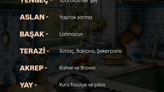 Burçların Asla Hayır Diyemeceği Şeyler :)?