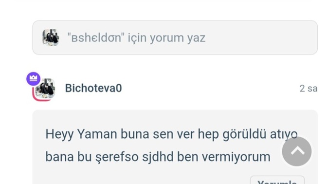 Görüldü atma huyunuz var mı?