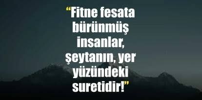 Fesatlık yapar mısınız?