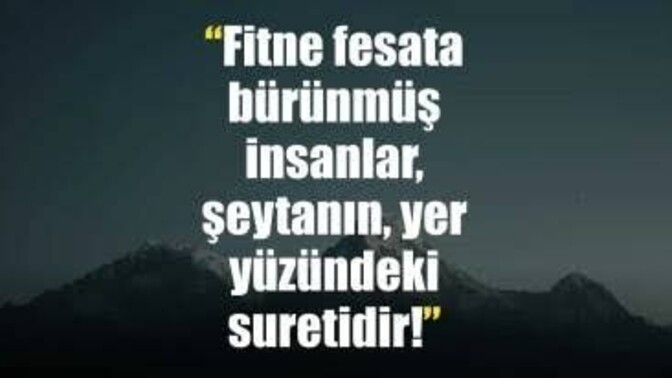 Fesatlık yapar mısınız?