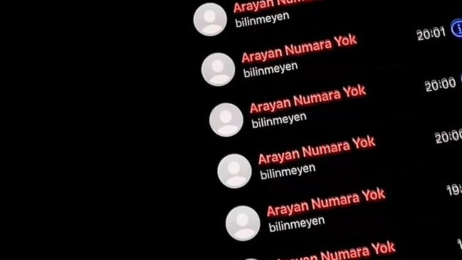 Gizli numaraları açıyor musunuz?