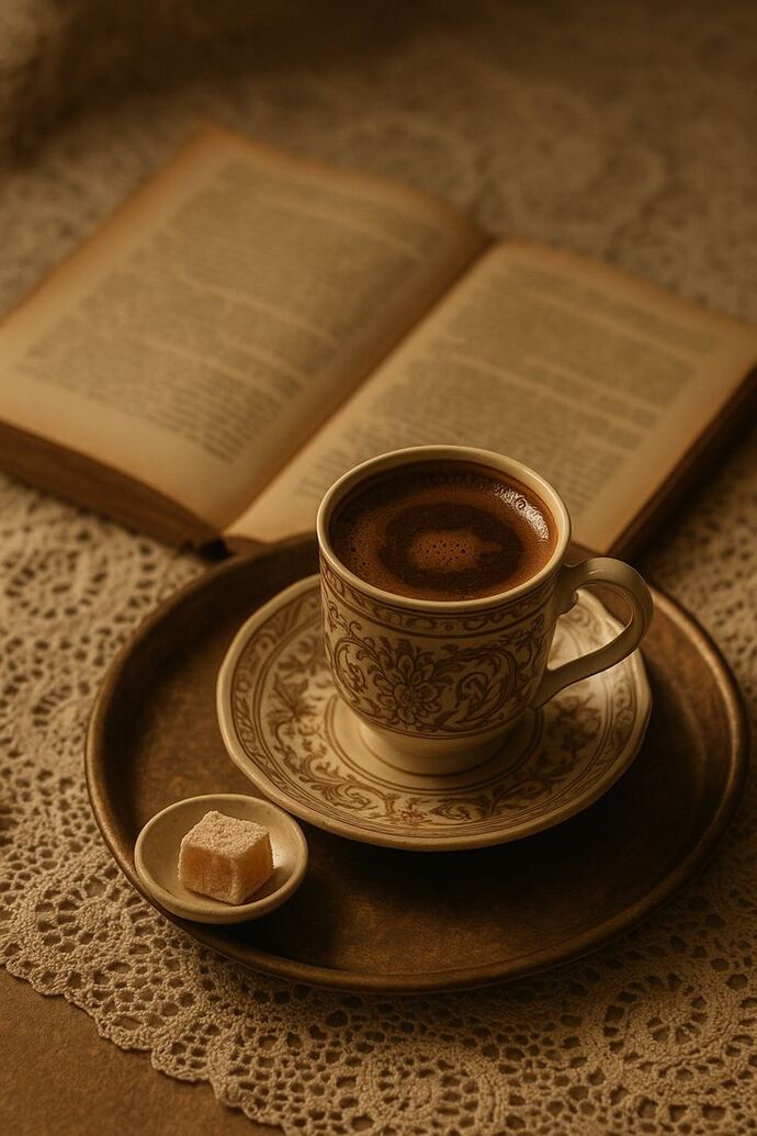 Kahve sessizlikte tek başına mı güzel, yoksa muhabbetle mi ☕️?