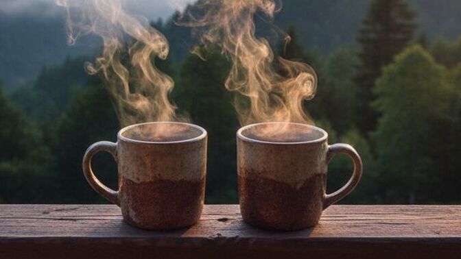 Kahve sessizlikte tek başına mı güzel, yoksa muhabbetle mi ☕️?