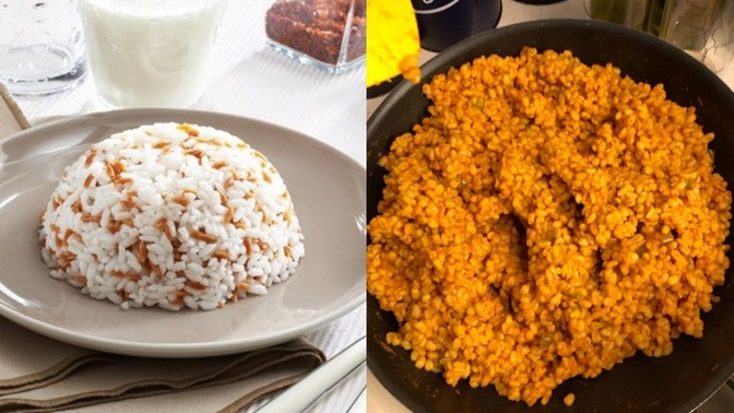 Pirinç pilavını mı daha çok seviyorsunuz yoksa bulgur pilavını mı?
