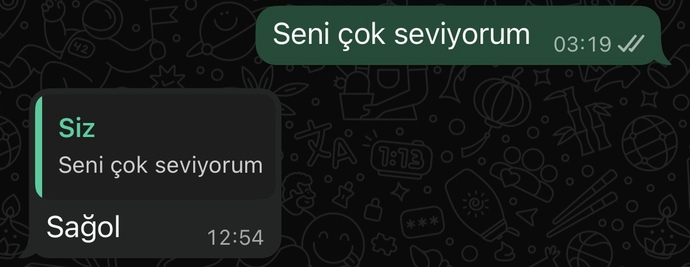 Ne sıklıkla birilerine seni çok seviyorum dersiniz?